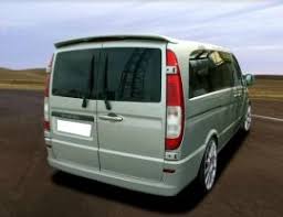 Mercedes Vito W639 Bullet Rear Wing In 2020 Mercedes Van Mercedes Van