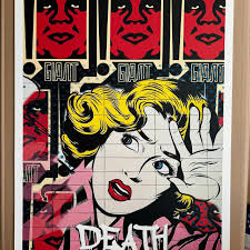 Rob Larson/Kim Davison signed print