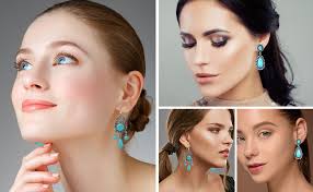 GLLBTPT Turquoise Dangle Earrings 925 Sterling Silver for Women Drop  Earrings Boho Western Costume Jewelry for Women(round) : Amazon.co.uk:  Handmade Products