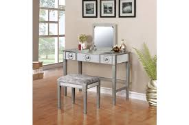 Renay Vanity Set Ashley Furniture Homestore In 2020 Linon Home Decor Vanity Set Silver Vanity