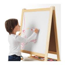 Mala Caballete Madera Conifera Blanco Ikea Ikea Easel Easel Kids Easel