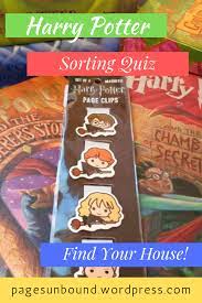 Wizarding School Adventure The Sorting Hat A Personality Quiz Sorting Quiz Harry Potter House Sorting Book Blogger