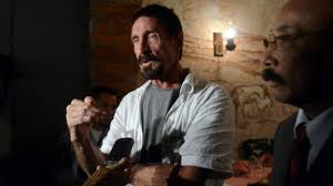 John mcafee, the multimillionaire internet entrepreneur wanted for questioning over the murder of an american businessman in belize, has called on local people to rise up against the central american. Attorney Internet Pioneer John Mcafee In Guatemala Will Seek Asylum Cnn