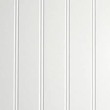 About to install beadboard in our bathroom ceilings & wondering if you used vinyl. Craftsman White Wainscot Wall Panel Lowes Com White Wall Paneling Wall Paneling Wainscoting Wall