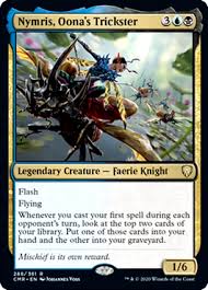 The fae trickster's single target dps is unmatched and deadly to any mob that comes close expecting to find an innocent little. Dimir Gets Legendary Faerie Knight In Nymris Oona S Trickster In Commander Legends Star City Games