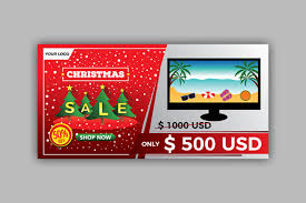 Download Christmas Sale Banner Design Graphic By Fatrin99art Creative Fabrica SVG Cut Files