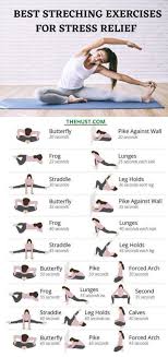 Best Stretches For Stress Relief Best Stretching Exercises Streching Exercises Exercise