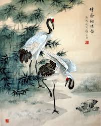 Crane 65cm X 55cm 25 X 22 4700009 Z Chinese Art Painting China Art Chinese Art
