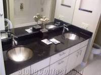 Black Granite Vanity Tops, Black Granite Bathroom Countertops from China -  StoneContact.com