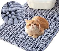 Keeping the area around the litter tray neat and avoid the headache of litter tracking all over your home with this exciting pievev cat litter mat. 10 Cat Litter Mats To Keep Litter From Getting Everywhere The Dog People By Rover Com