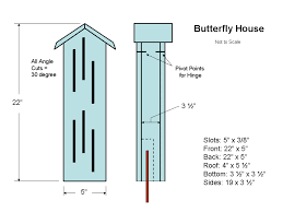 Draw six narrow slots onto the front piece of the house, approximately 10mm x 100mm. Butterfly House Plans How To Build A Butterfly House Feltmagnet