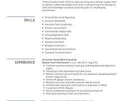 Skills for accounts receivable collections rep resume. Accounts Receivable Resume Example Cv Sample 2020 Resumekraft