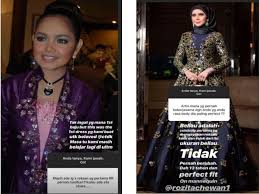 Rizman ruzaini is the leading malaysian fashion designer, serving an abundance of fashion, made with a tinge of class & unconventionality. Baju Pertama Siti Nurhaliza Rekaan Rizman Ruzaini Tarik Perhatian Buletin Malaysia