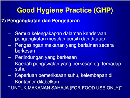 Kaedah pengawalan pembuangan sisa industri untuk mengelakkan pencemaran; Ppt Good Hygienic Practices Powerpoint Presentation Free Download Id 920930