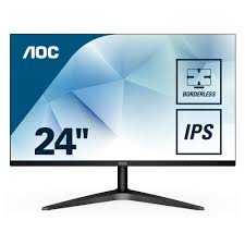 Aoc international is a multinational electronics company headquartered in taipei, taiwan, and a subsidiary of tpv technology. Aoc 24b1xh 23 8 Wled Lcd Monitor 16 9 8 Ms Amazon Ae