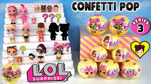 Abrimos set gigante de lol surprise. Abriendo Lol Surprise Confetti Pop Serie 3 Surprise Pets Mascotas Y Lil Sisters By Los Juguetes