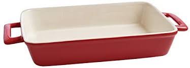 10 best lasagna pans comparison. Mrs Anderson S Baking Oblong Rectangular Baking Dish Roasting Lasagna Pan Ceramic Rose 13 Inches X 9 Inches X 2 5 Inches Buy Online At Best Price In Uae Amazon Ae