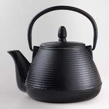 Black Ripple Cast Iron Teapot By World Market Cast Iron Tea Pot Tea Pots Cast Iron