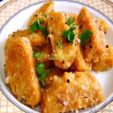 The dumplings are made from powdered oats, fenugreek leaves, yogurt and few spices. P1v0lcxmvcravm