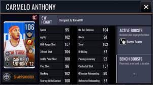 Select player anthony, carmelo blevins, keljin collins, zach covington, robert elleby, c.j. Gt Carmelo Anthony Stats Nbaforums