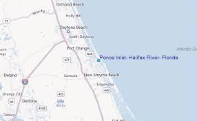 Ponce Inlet Halifax River Florida Tide Station Location Guide