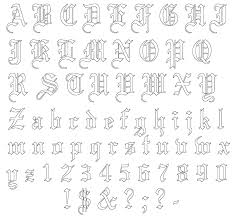 Zoom in to view the letters close up or zoom out to see entire sentences. Embroidery Letter Pattern Alphabet Tatouage Lettrage Tatouage Tatouages De Nombre