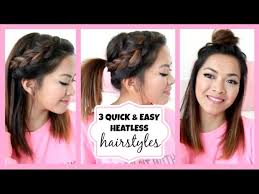 166 best hair images on pinterest | hairstyles, beautiful and change regarding easy care short haircuts view photo 5 of 20. Running Late 3 Quick Easy Hairstyles For Short Medium Length Hair Thatsheart Youtube