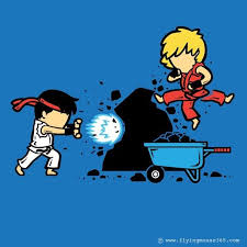 Chow Hon Lam How Superpowers Can Be Used In Daily Routine Street Fighter Street Fighter Characters Funny Illustration