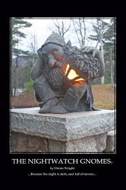 Nightwatch Gnome Braldabuk By Deran Wright Funny Garden Gnomes Garden Gnomes Statue Yard Art