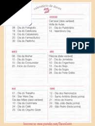 Como celebrar o dia do publicitário. Calendario Doces Conte