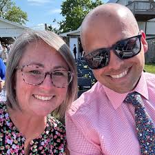 We had such a great time celebrating Kayla and Paul today. The weather was  hot, but it was definitely the coolest place to be. We are so blessed to  have such great