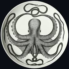 Octoplate Octopus Art Psychedelic Art Pencil Art Drawings