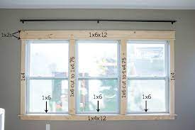 Craftsman style window trim with curtains. 29 Door And Window Finishing Ideas Craftsman Trim Craftsman Window Trim Window Trim