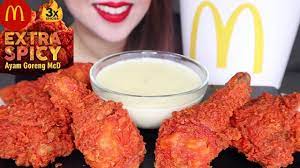 Have not registered with mcdelivery yet? Asmr 3x Spicy Mcdonald S Fried Chicken Failed Ayam Goreng Mcd Eating Sounds No Talking Youtube