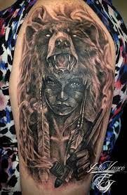 Native headdress rearview mirror car ornament. Native American Bear Head Dress Feather Tattoo Design Feather Tattoo Tattoo Studio