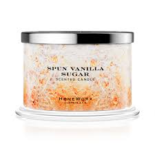 Spun Vanilla Sugar 4-wick Candle – Slatkin + Co.
