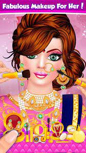 Indian Doll Bridal Fashion Salon 2 Free Android Ios Game Bridal Dress Design Wedding Salon Indian Dolls