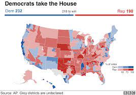Voting company sues fox, giuliani over election fraud claims. Us Mid Term Election Results 2018 Maps Charts And Analysis Bbc News