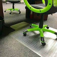 Features of office chair mats Heavy Duty Clear Vinyl Office Computer Chair Carpet Hard Floor By Beauty4less For Sale Online Ebay