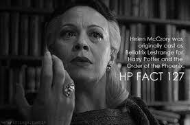 Helen's husband damian lewis shared the sad news on 16 april, revealing she had passed helen was set to star as bellatrix lestrange in harry potter and the order of the phoenix but was forced to pull out due to her pregnancy. Helen Mccrory Was Originally Cast As Bellatrix Lestrange For Harry Potter And The Order Of The Harry Potter Obsession Harry Potter Universal Harry Potter Love