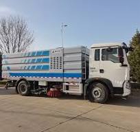 Sinotruk HOWO Rhd Sweeper Truck Truck Mounted Vacuum Road Sweeper Sidewalk  Sweeper Price