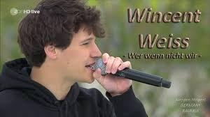 First time doing a german cover! Wincent Weiss Wer Wenn Nicht Wir Zdf Fernsehgarten 16 05 2021 Youtube
