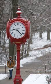 1) a museum dial clock. Post Clocks The Verdin Company