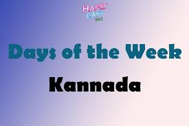 Happy womens day 2020 wishes. Days Of The Week In Kannada Weekdays In Kannada Happy Days 365