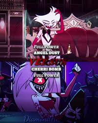 Angel Dust VS Cherri Bomb Fighting Scenes