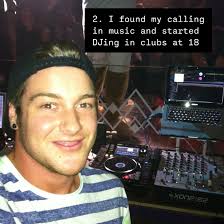 Swipe >>> ❤️❤️ When I was 16 I got a fake id and started going to  nightclubs I found my calling in music and started DJing in clubs at 18 For  the