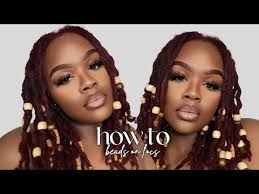 LOC TUTORIAL: How To Apply Beads On Locs