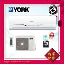 York ac price is $4,225 to $9,800 installed based on model, size and installation cost factors. York 1 5 Hp Aircond Ywm3f15das W Ysl3f15aas R410a Non Inverter Air Conditioner Shopee Malaysia