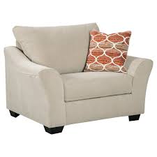 Benchcraft Lisle Nuvella Chair And A Half From Hayneedle Com Chair And A Half Accent Chairs For Living Room Accent Chairs