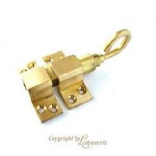Fermeture De Vasistas Laiton Laiton Laiton Poli Double Porte